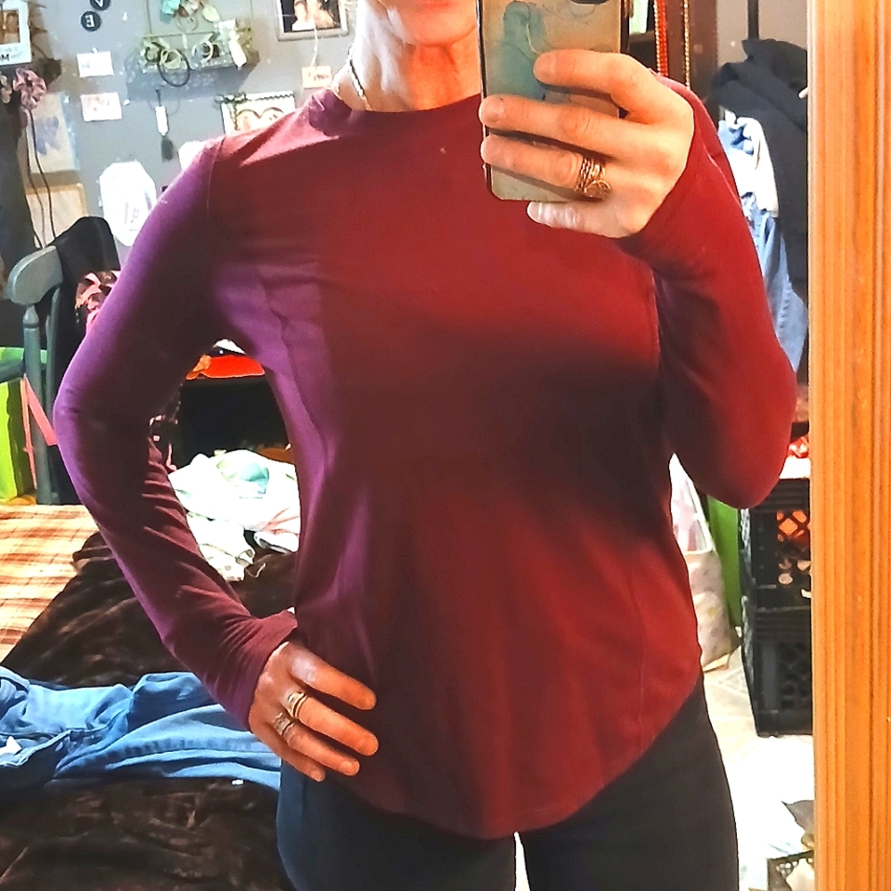 🎈Avia🎈 BUY 1 GET 1 FREE ALL LISTINGS🎈Athletic Top w/ Thumbholes Sz S - Picture 3 of 10